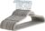 Amazon Basics Slim, Velvet, Non-Slip Suit Clothes Hangers, Gray/Silver – Pack of 30